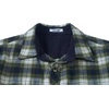 COOFANDY Mens Lightweight Flannel Long Sleeve Casual Work Plaid Shirts(Plaid-green & Navy & Beige)