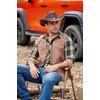 COOFANDY Mens Lightweight Flannel Long Sleeve Casual Work Plaid Shirts(Plaid-yellow Navy Plaid)
