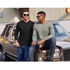 COOFANDY Mens Thermal T Shirts Long Sleeve Fleece Lined Tee Casual Soft Top(All Black)