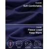 COOFANDY Mens Thermal T Shirts Long Sleeve Fleece Lined Tee Casual Soft Top(Navy Blue)