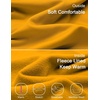 COOFANDY Mens Thermal T Shirts Long Sleeve Fleece Lined Tee Casual Soft Top(Yellow)