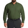 COOFANDY Big and Tall Mens Dress Shirt Wrinkle Free Button Down Shirt(Army Green)