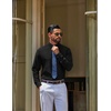 COOFANDY Mens Oxford Shirt Cotton Long Sleeve Regular-Fit Dress Shirt Wrinkle Free Casual Button Down Shirts(Black)