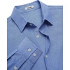 COOFANDY Mens Oxford Shirt Cotton Long Sleeve Regular-Fit Dress Shirt Wrinkle Free Casual Button Down Shirts(Sky Blue)