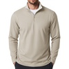 COOFANDY Mens Quarter Zip Pullover Golf Shirts Casual Mock Neck Sweatshirt(Beige)