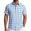 Blue White Plaid