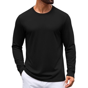 COOFANDY Mens T Shirt Basic Casual Tee(Black)