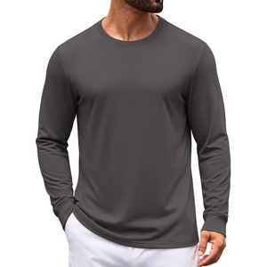 COOFANDY Mens T Shirt Basic Casual Tee(Dark Grey)