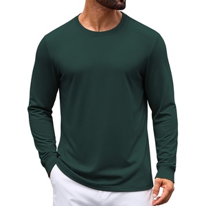COOFANDY Mens T Shirt Basic Casual Tee(Green)