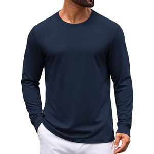 COOFANDY Mens T Shirt Basic Casual Tee(Navy Blue)