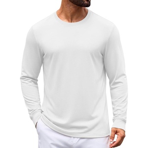 COOFANDY Mens T Shirt Basic Casual Tee(White)