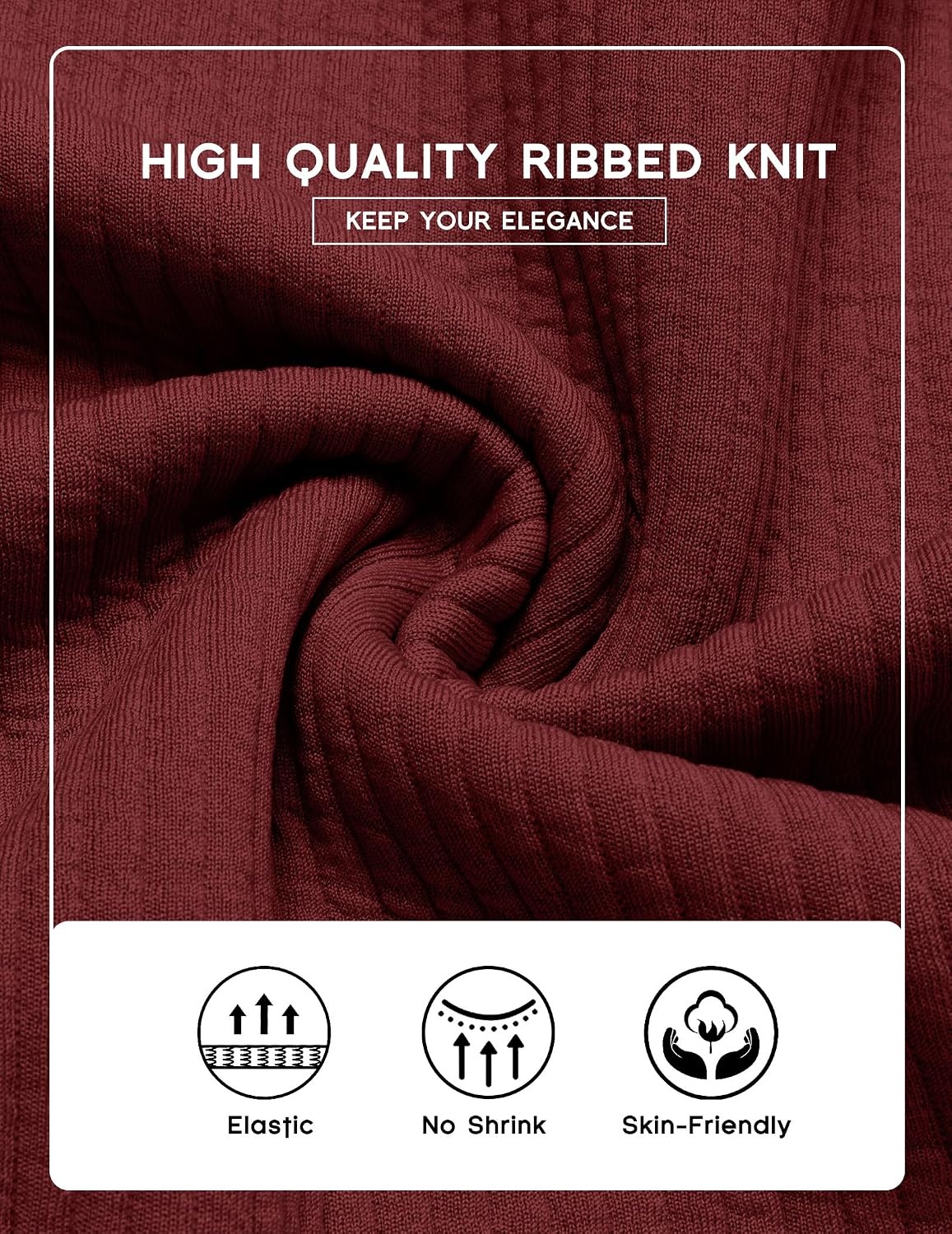 image:imageCOOFANDY Men Hoodies Sweatshirt Casual Long Sleeve Drawstring Hood PulloverWine Red