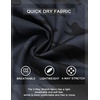 COOFANDY Mens Athletic Shorts 7″ Quick Dry Stretch Gym Workout Shorts(Camo Black/Camo Army Grey)