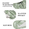 COOFANDY Mens Swim Trunks 7 inch Bathing Suit with Mesh Liner Swim Shorts(Light Green and White Leaves)
