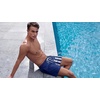 COOFANDY Men’s Swim Trunks Quick Dry Board Shorts Swimwear Bathing Suit(P Blue American Flag)