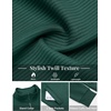 COOFANDY Mens Zip Up Sweatshirt Casual Lightweight Jackets Full Zip Sweater(Green)