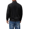 COOFANDY Mens Zip Up Sweatshirt Lightweight Fleece Jacket Casual Sweaters(Black)