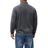 COOFANDY Mens Zip Up Sweatshirt Lightweight Fleece Jacket Casual Sweaters(Medium Grey)