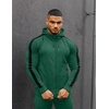 COOFANDY Tracksuit Mens Full Zip Hoodie Sweatsuit 2 Set with Zipper Pocket(Green)