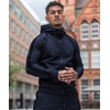 COOFANDY Tracksuit Mens Full Zip Hoodie Sweatsuit 2 Set with Zipper Pocket(Navy Blue)
