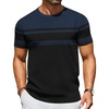 Stripe - Black & Navy