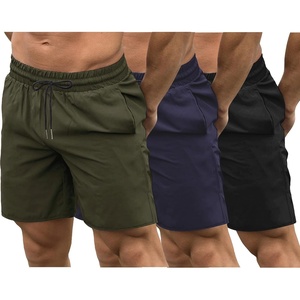 COOFANDY Mens Athletic Shorts 7″ Quick Dry Stretch Gym Workout Shorts(Black/Army Green/Navy Blue)