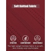 COOFANDY Mens Knit Polo Shirts Short Sleeve Button Down Textured Polo Shirt(Wine Red)