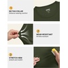COOFANDY Men’s Workout T-Shirts 3 Pack Quick Dry Athletic T-Shirts(Z-army Green)