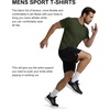 COOFANDY Men’s Workout T-Shirts 3 Pack Quick Dry Athletic T-Shirts(Z-black/Army Green/Deep Grey-3 Pack)