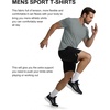COOFANDY Men’s Workout T-Shirts 3 Pack Quick Dry Athletic T-Shirts(Z-black/Light Grey/Royal Blue-3 Pack)