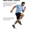 COOFANDY Men’s Workout T-Shirts 3 Pack Quick Dry Athletic T-Shirts(Z-black/White/Blue-3 Pack)