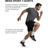 COOFANDY Men’s Workout T-Shirts 3 Pack Quick Dry Athletic T-Shirts(Z-dark Grey)