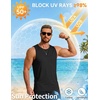 COOFANDY Men’s Workout Tank Top Quick Dry Muscle Sleeveless Gym Shirts(Black)