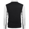 COOFANDY Men’s Sleeveless V Neck Pullover Sweater Argyle Knit Vest Sweaters(Black-orange)