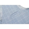 COOFANDY Men’s Casual Business Vests Lightweight Waistcoat Slim Fit Suit Vest(Plaid Vest-light Blue)
