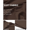 COOFANDY Men’s T Shirt Short Sleeve Casual T-Shirts Crew Neck Basic Tee Shirts(Brown)
