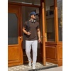 COOFANDY Men’s T Shirt Short Sleeve Casual T-Shirts Crew Neck Basic Tee Shirts(Earth Tones 3 Pack)