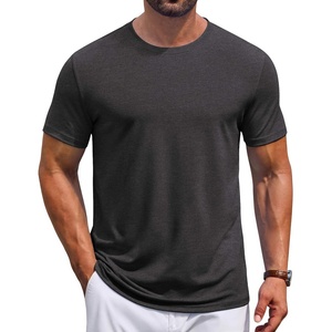 COOFANDY Men’s T Shirt Short Sleeve Casual T-Shirts Crew Neck Basic Tee Shirts(Dark Grey)