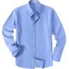 COOFANDY Men’s Oxford Shirt Long Sleeve Casual Button Down Dress Shirt(Blue)