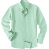 COOFANDY Men’s Oxford Shirt Long Sleeve Casual Button Down Dress Shirt(Ice Green)