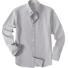 COOFANDY Men’s Oxford Shirt Long Sleeve Casual Button Down Dress Shirt(Light Grey)