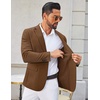 COOFANDY Mens Blazer Casual Sport Coats Lightweight Sports Jacket(Camel)