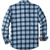 COOFANDY Mens Flannel Shirts Long Sleeve Button Down Shirt Casual Shirts Work Shirts for Men(Blue/Black Plaid)