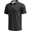 COOFANDY Mens Golf Polo Shirts Short Sleeve Quick Dry Casual Collared Shirt(Black Golf Clubs)