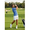 COOFANDY Mens Golf Polo Shirts Short Sleeve Quick Dry Casual Collared Shirt(Blue Ripple)