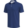 COOFANDY Mens Golf Polo Shirts Short Sleeve Quick Dry Casual Collared Shirt(Navy Blue Cross)