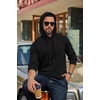 COOFANDY Men’s Hoodie Pullover Hooded Sweatshirt Casual Fashion Solid Fall(Black)