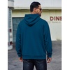COOFANDY Men’s Hoodie Pullover Hooded Sweatshirt Casual Fashion Solid Fall(Dark Blue)
