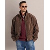 COOFANDY Mens Sweater Cable Knit V Neck Quarter Button Henley Long Sleeve(Burgundy)