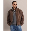 COOFANDY Mens Sweater Cable Knit V Neck Quarter Button Henley Long Sleeve(Dark Gray)